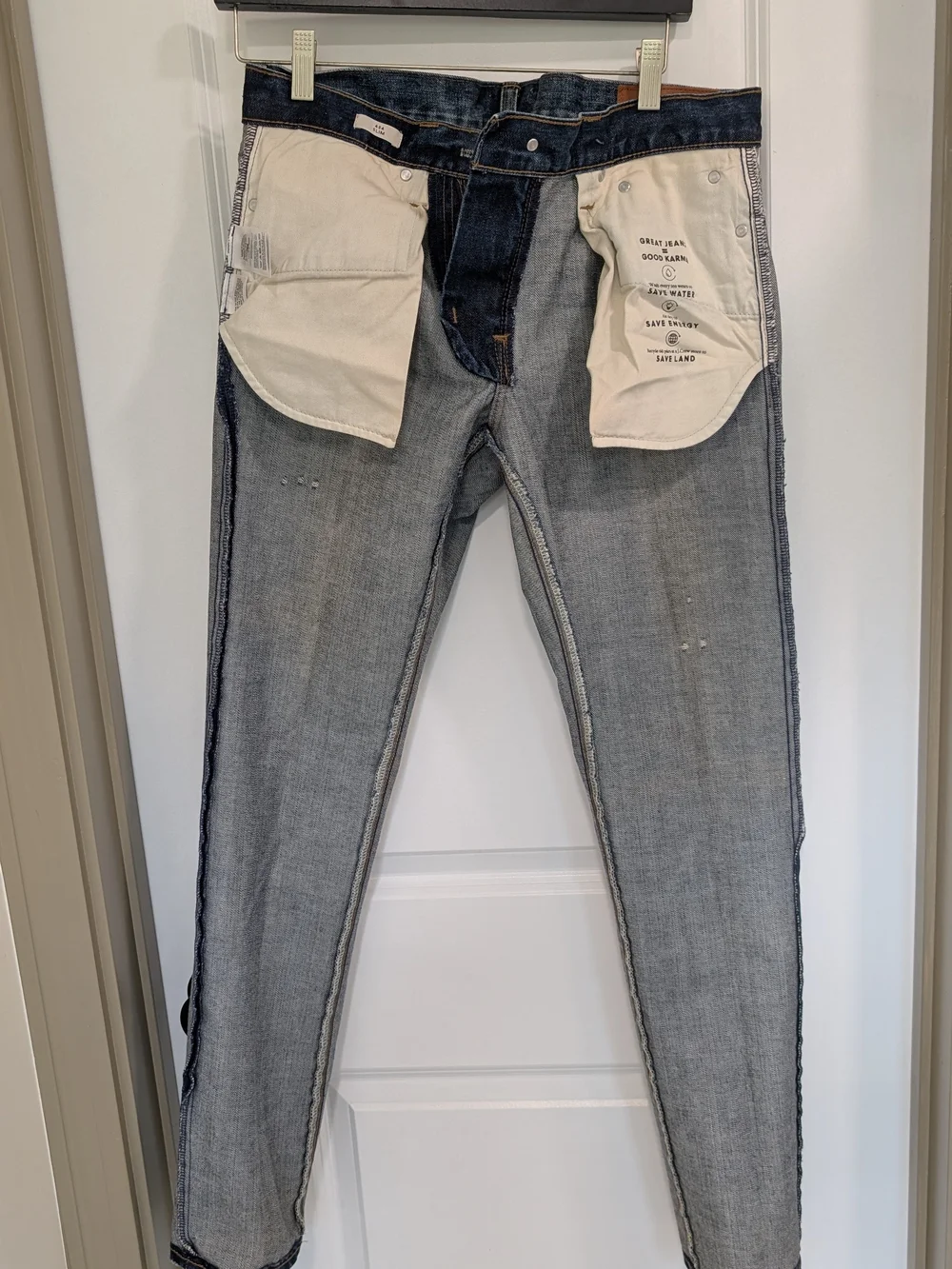 J. Crew Slim Straight Dark Blue Jeans 100% Cotton